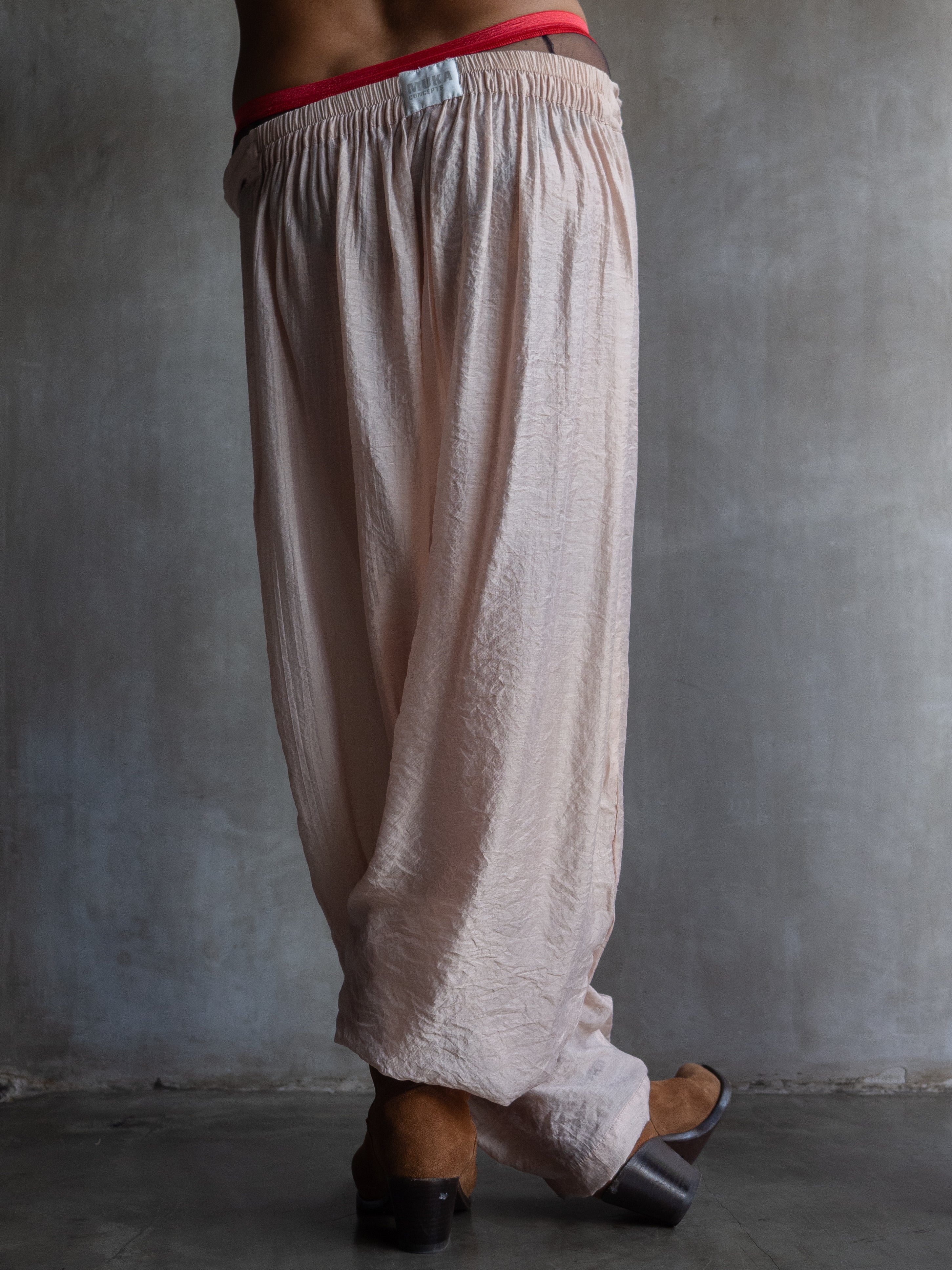 Muka Pants Harem Silk Tencel