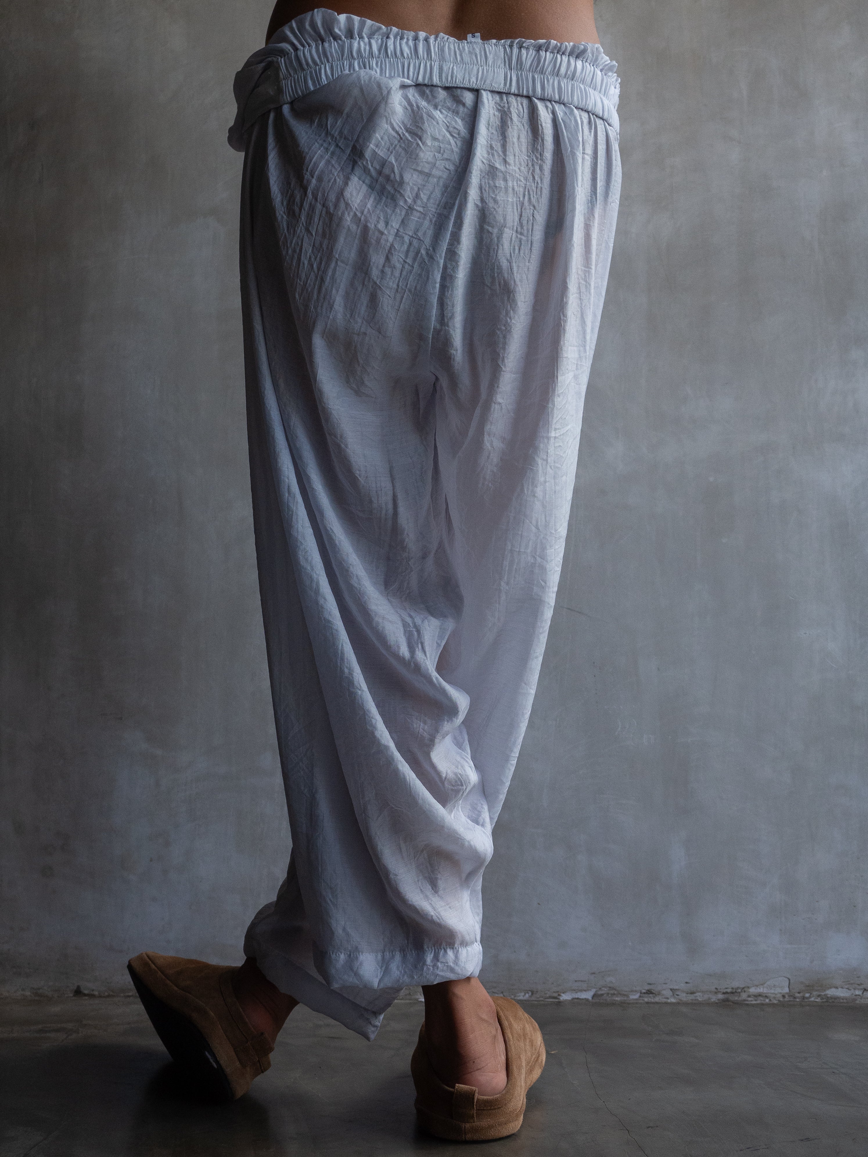 Muka Pants Harem Silk Tencel