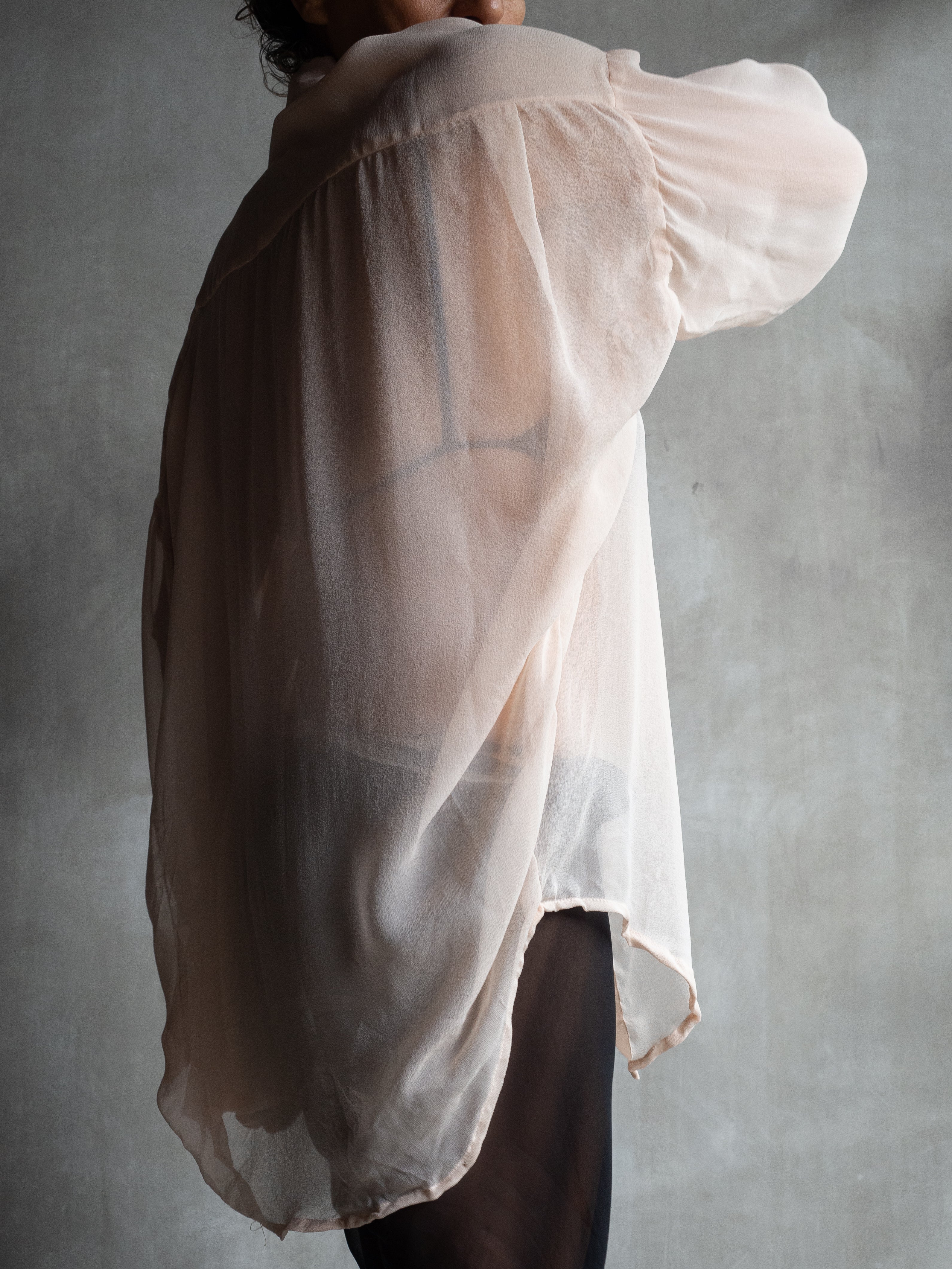 Muka Shirt Bubble Silk 100%