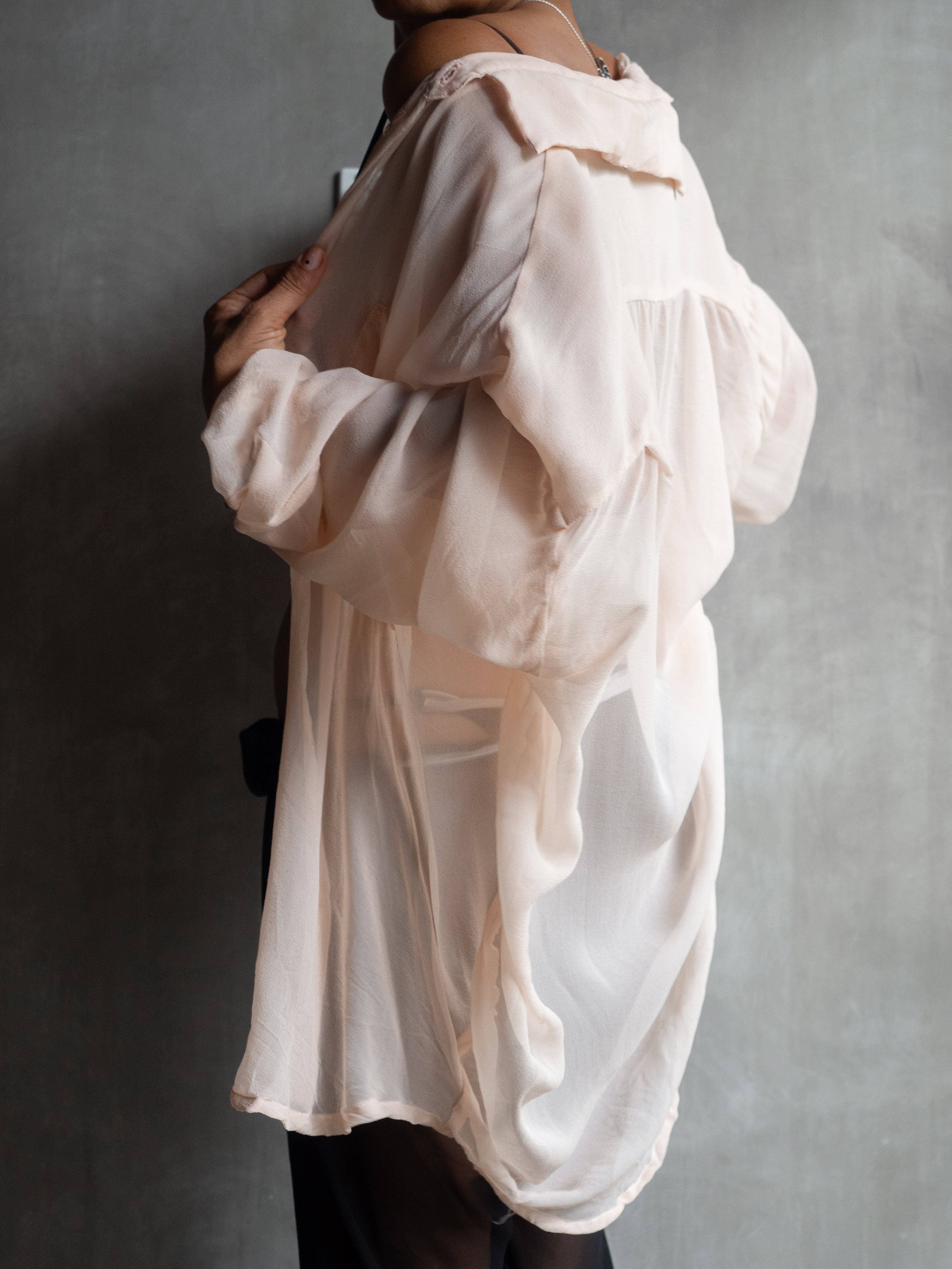 Muka Shirt Bubble Silk 100%