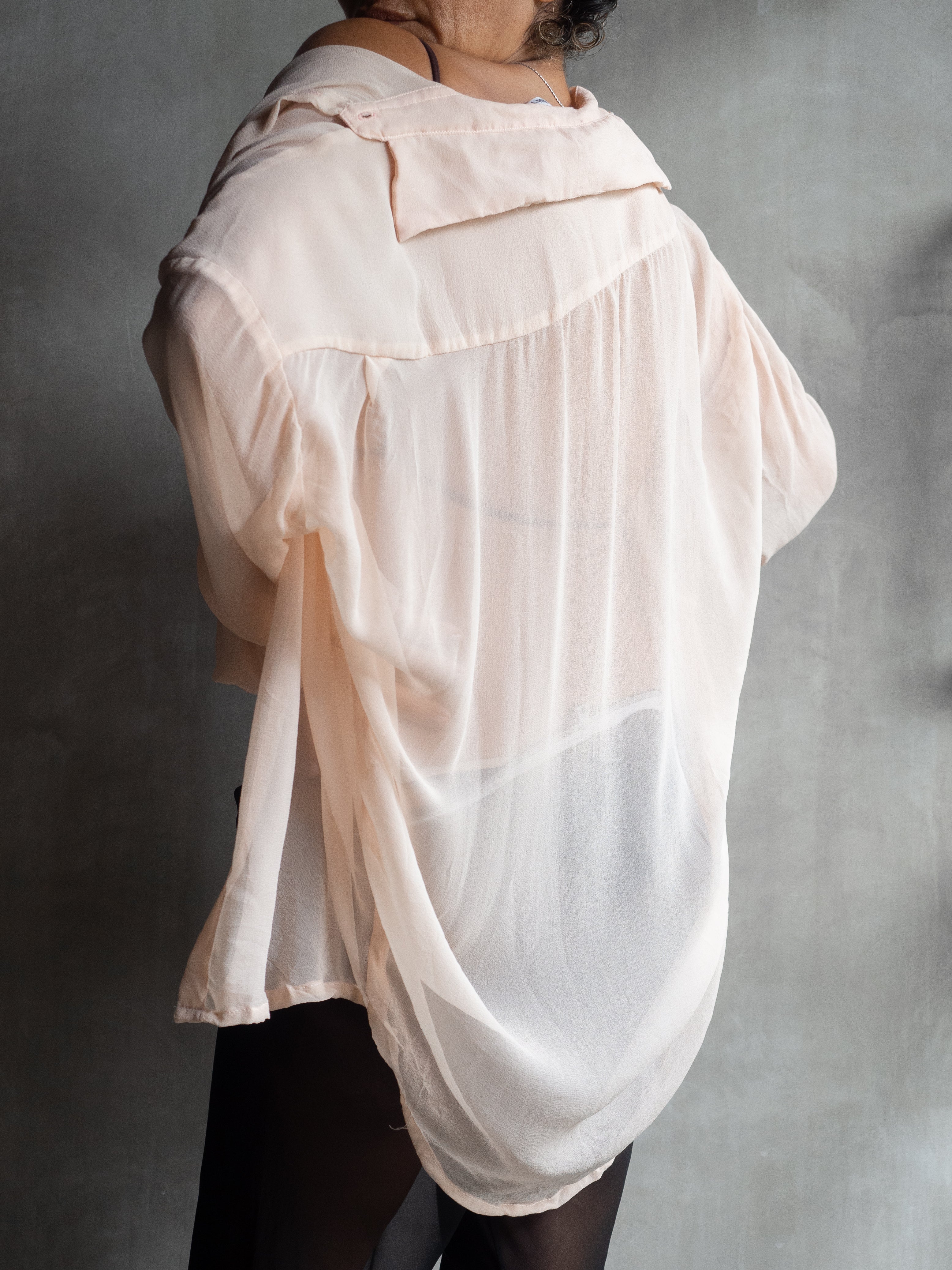 Muka Shirt Bubble Silk 100%