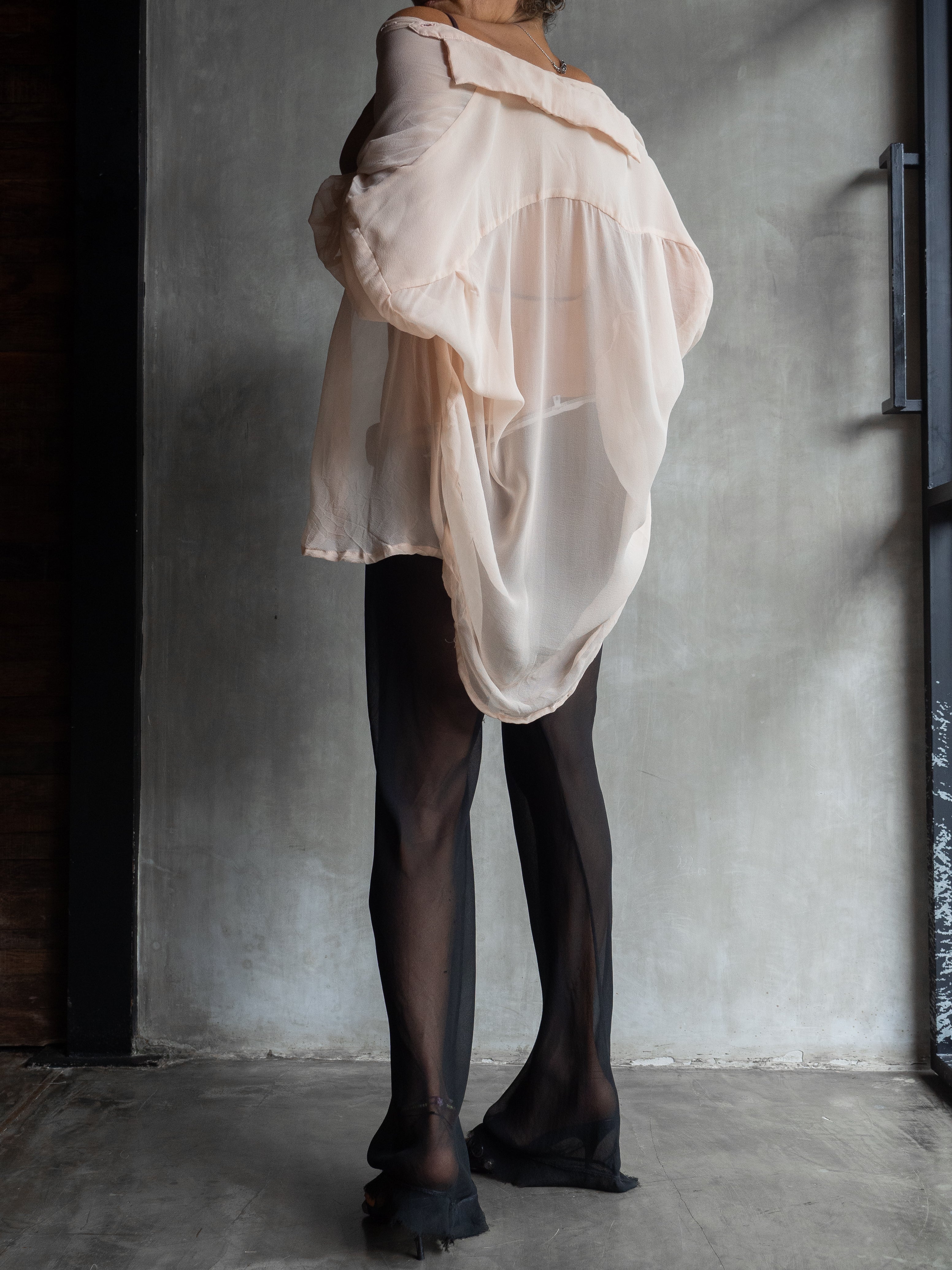 Muka Shirt Bubble Silk 100%