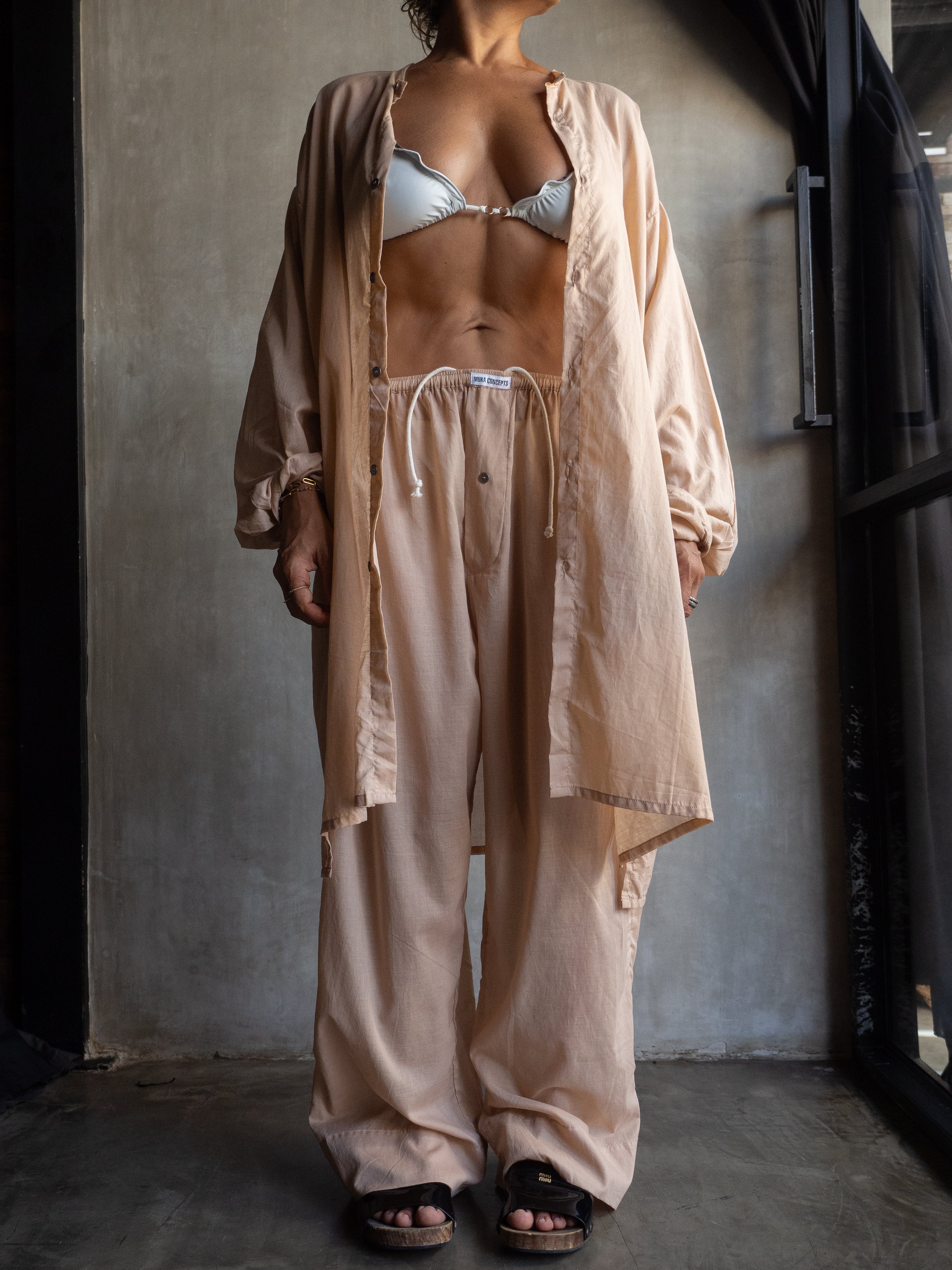 Muka Shirt Cotton Long