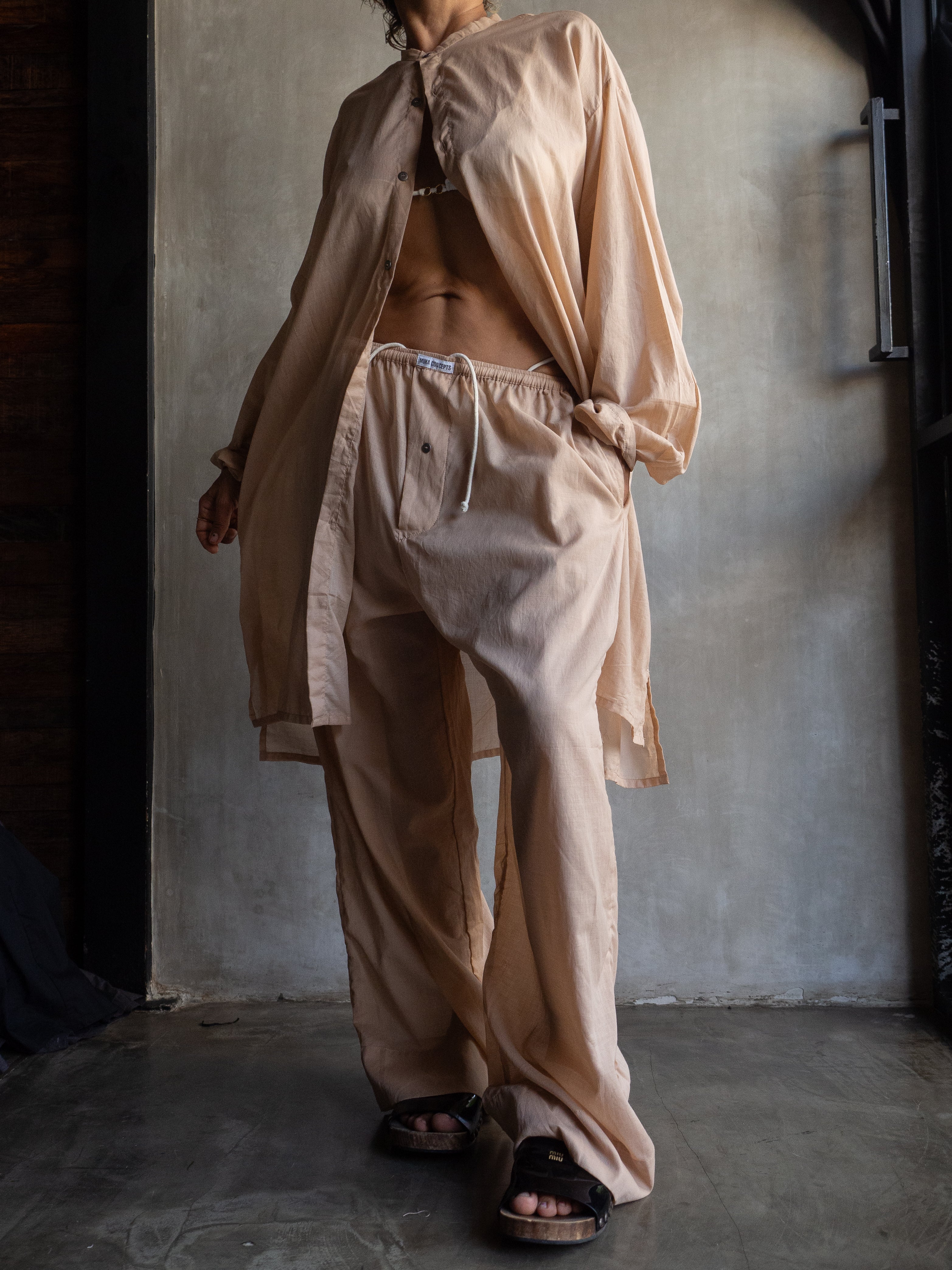 Muka Shirt Cotton Long