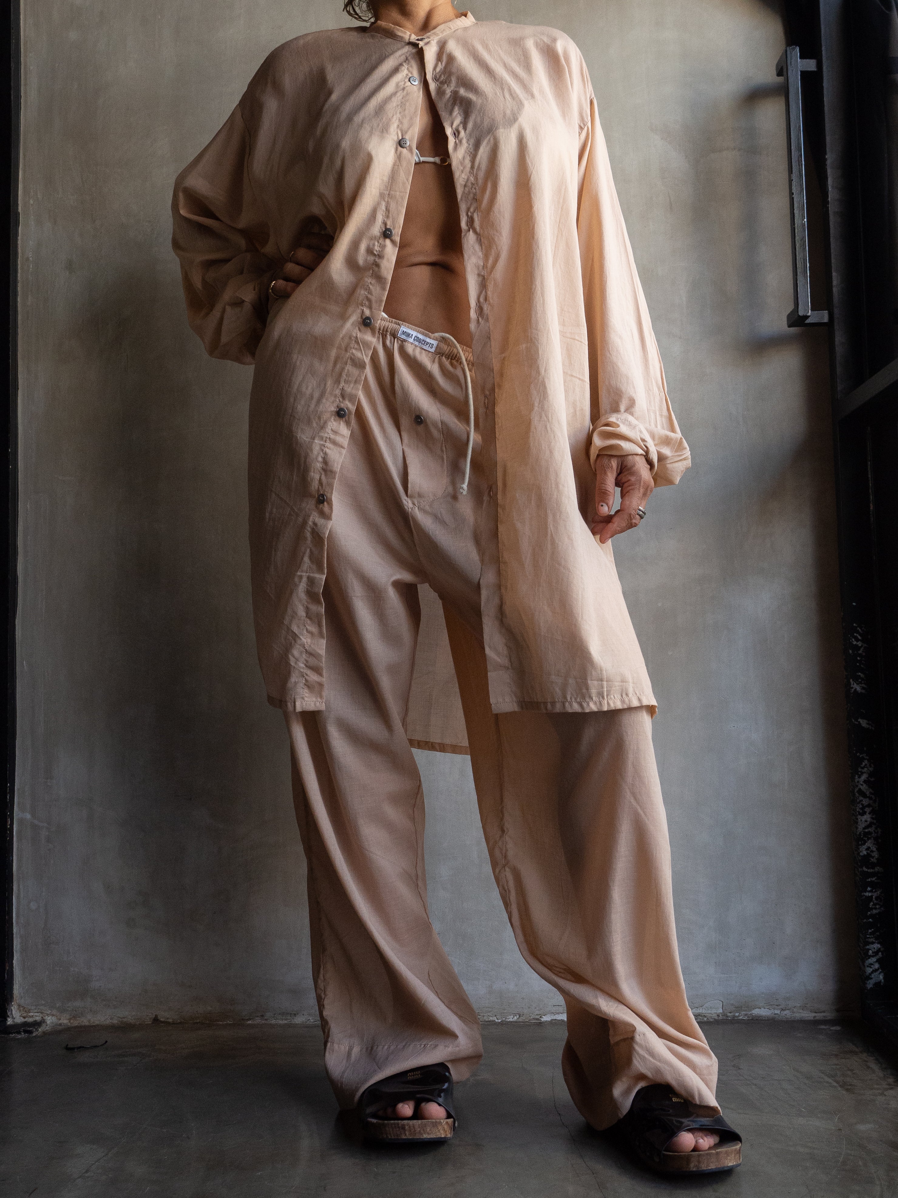 Muka Shirt Cotton Long