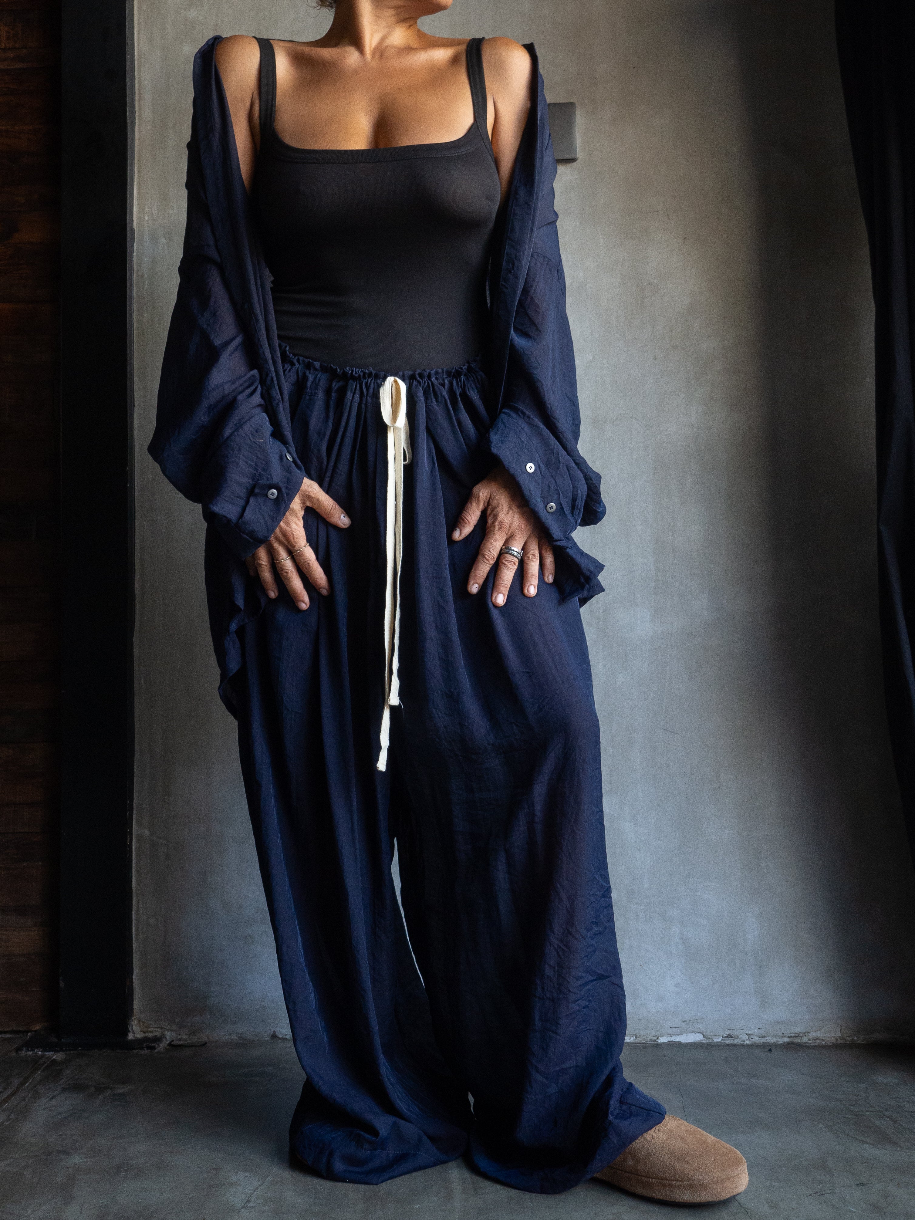 Muka Pants Tali Silk Tencel