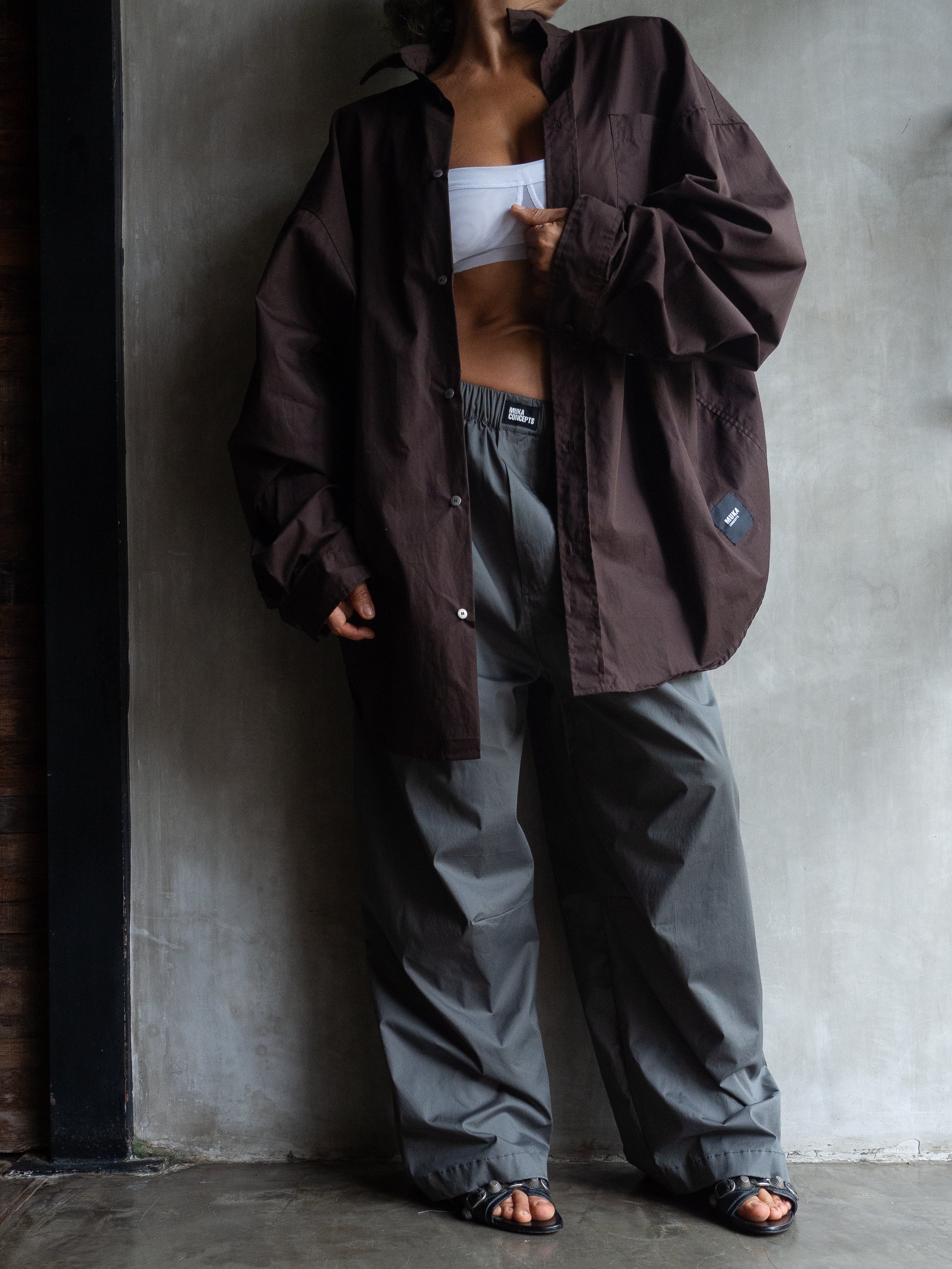 Muka Pants Classic Cotton Poplin