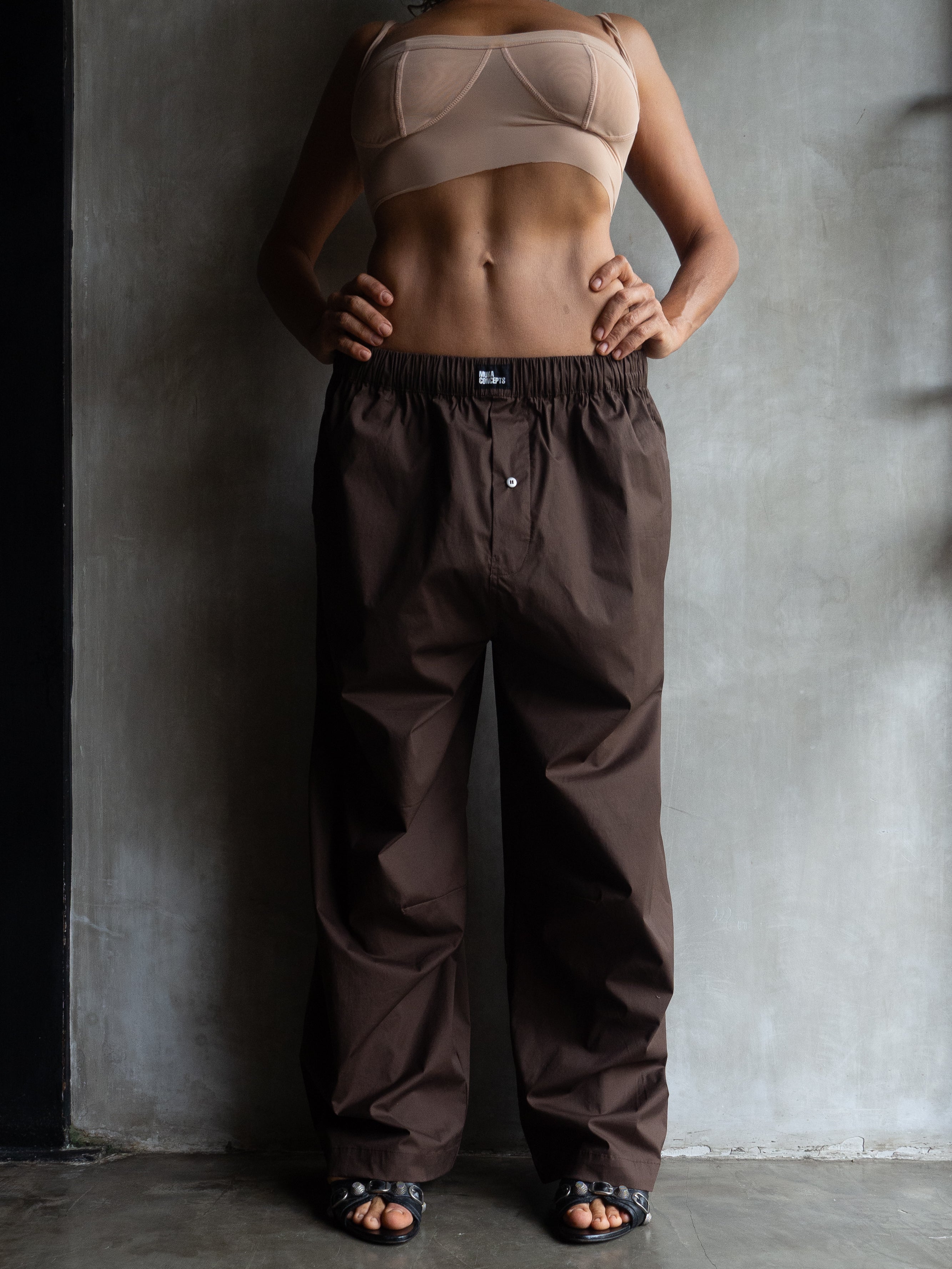 Muka Pants Classic Cotton Poplin