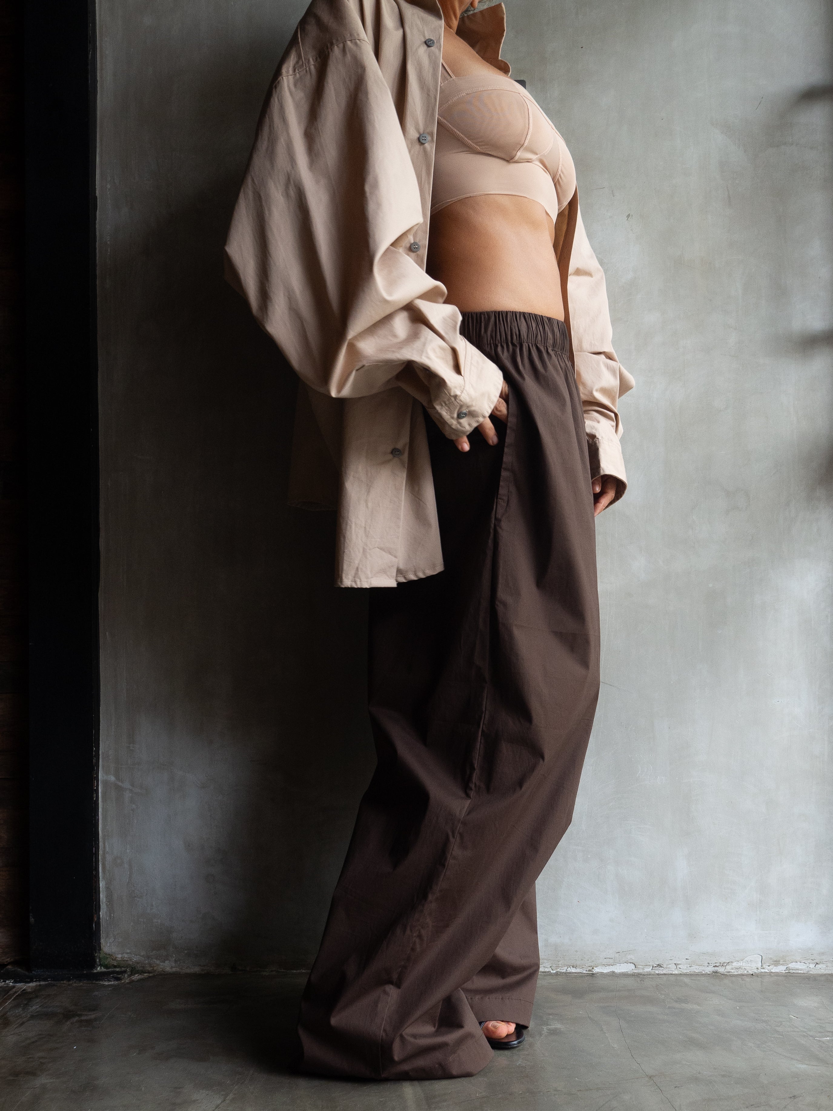 Muka Pants Classic Cotton Poplin