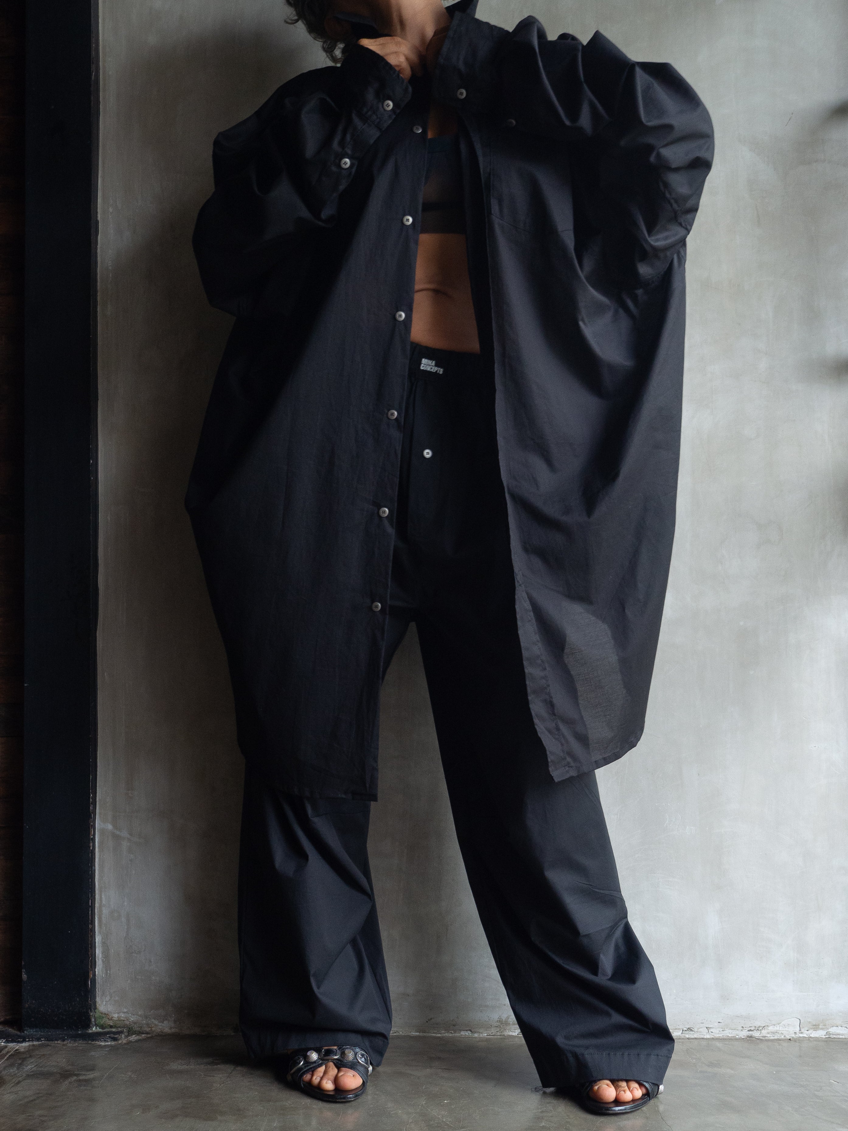 Muka Pants Classic Cotton Poplin