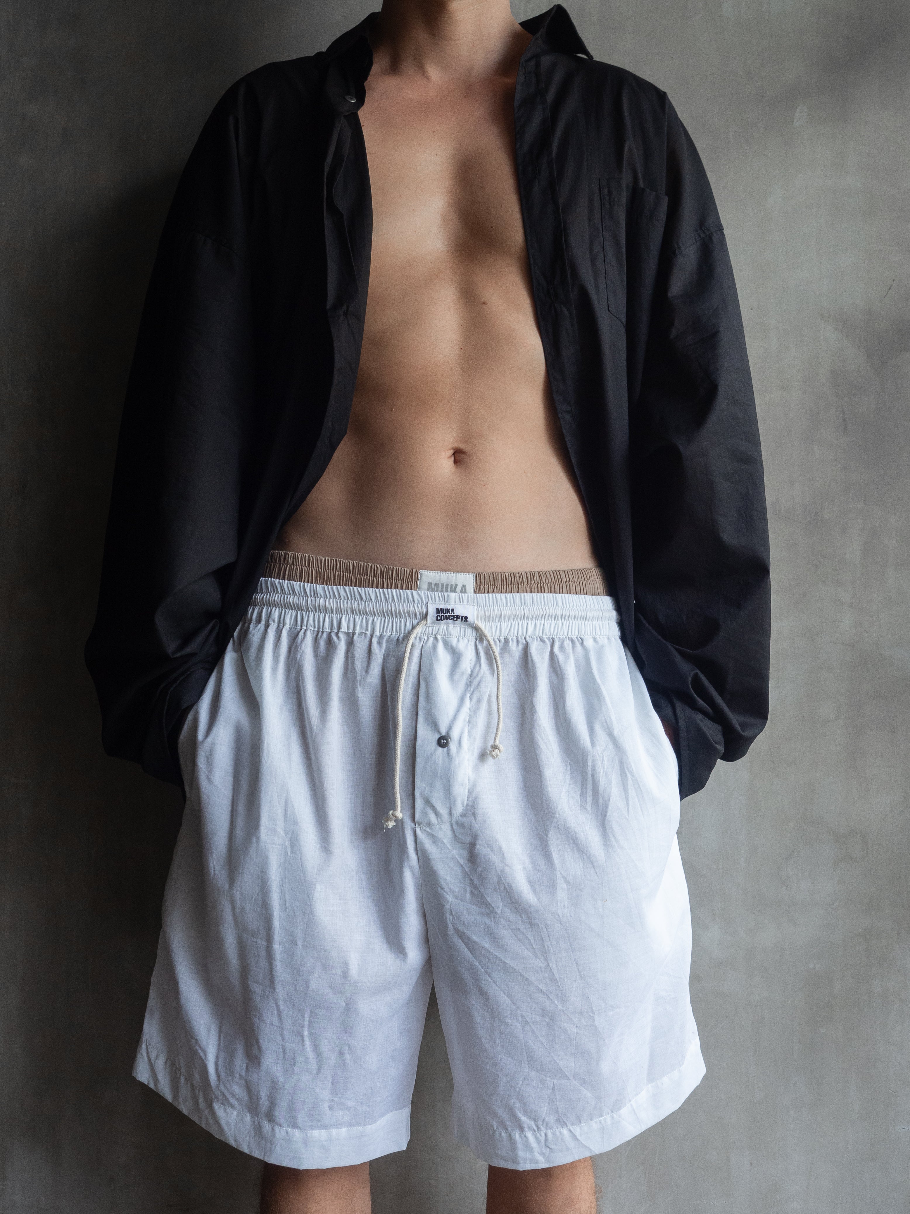 Muka Shorts Cotton Tipis Men