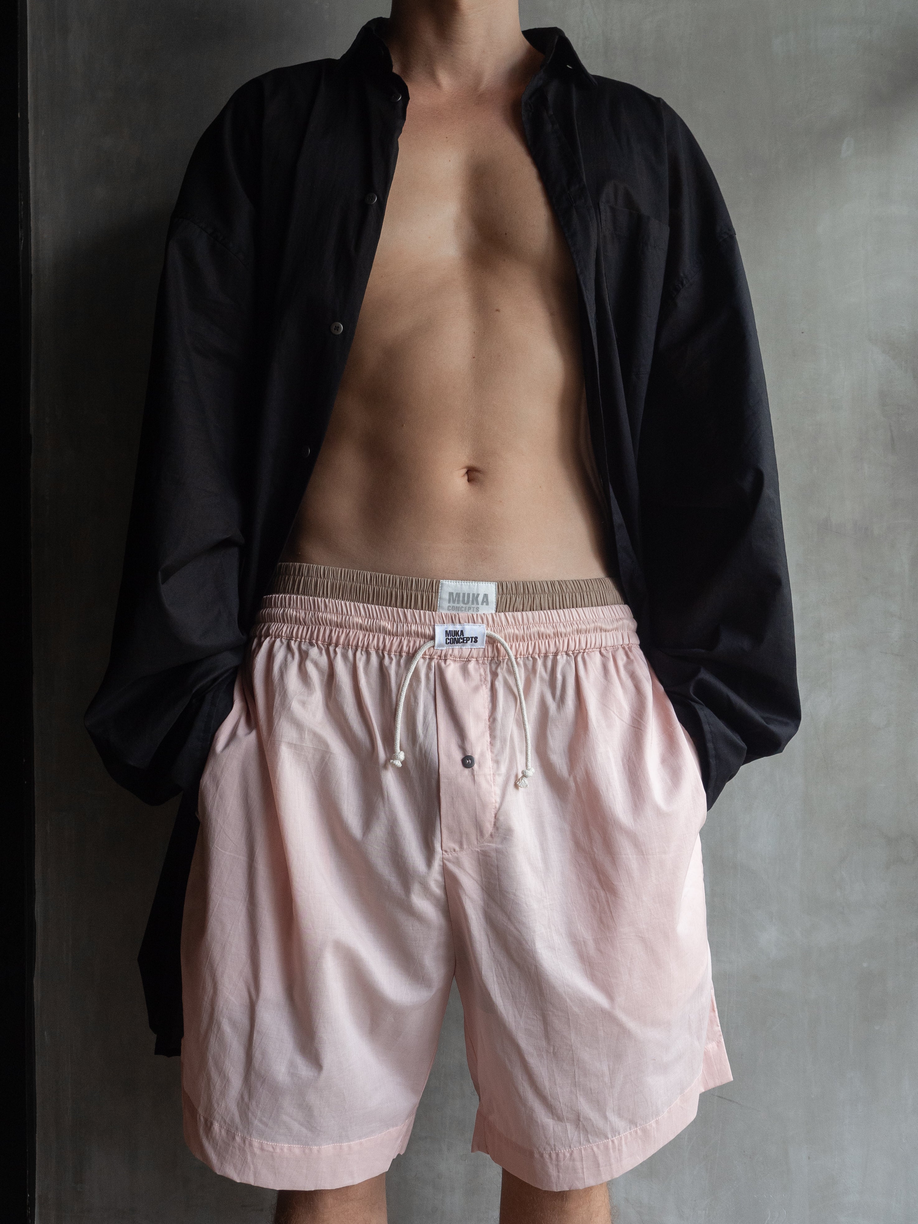 Muka Shirt Over Cotton Tebal Men