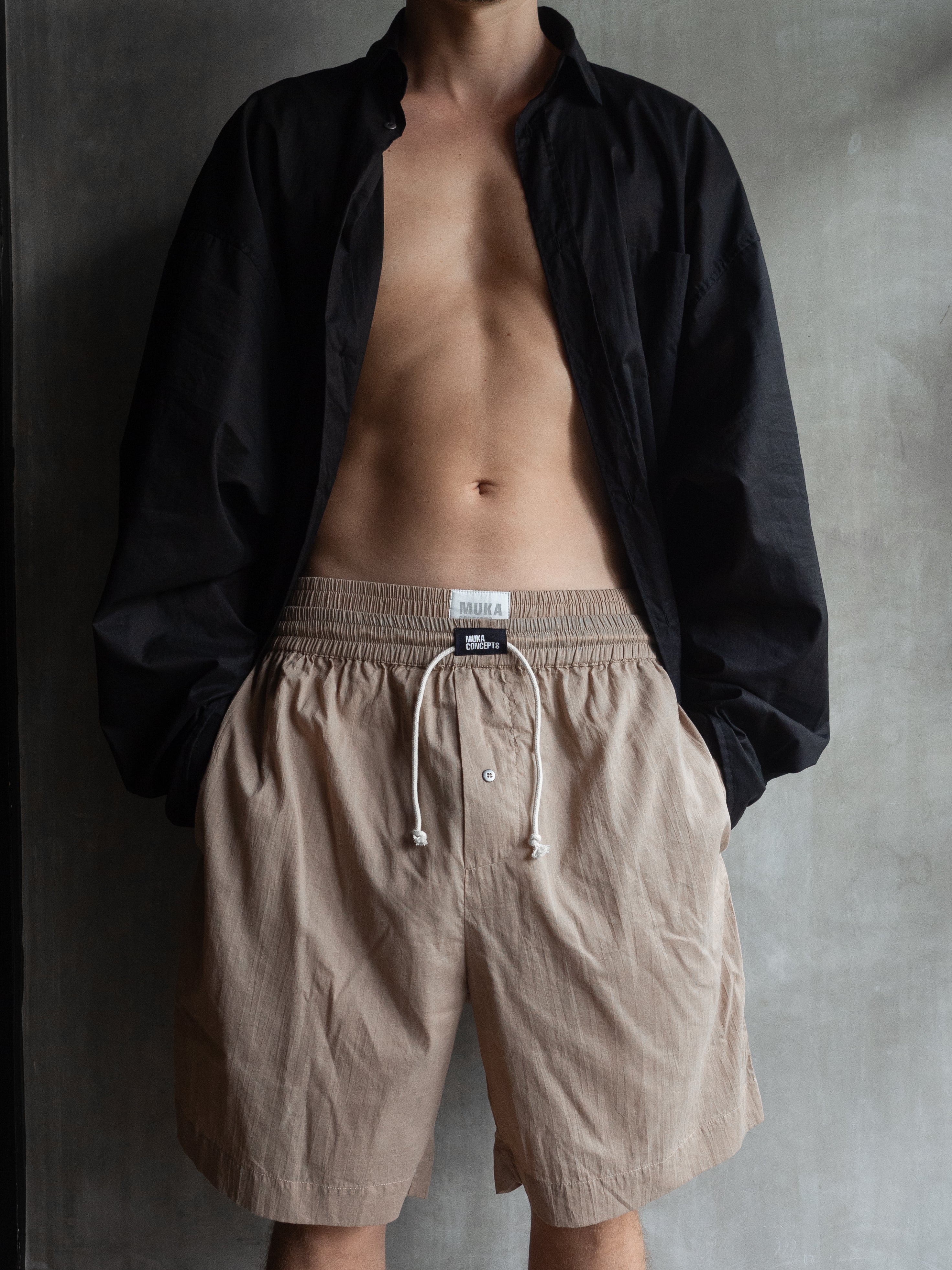 Muka Shorts Cotton Tipis Men