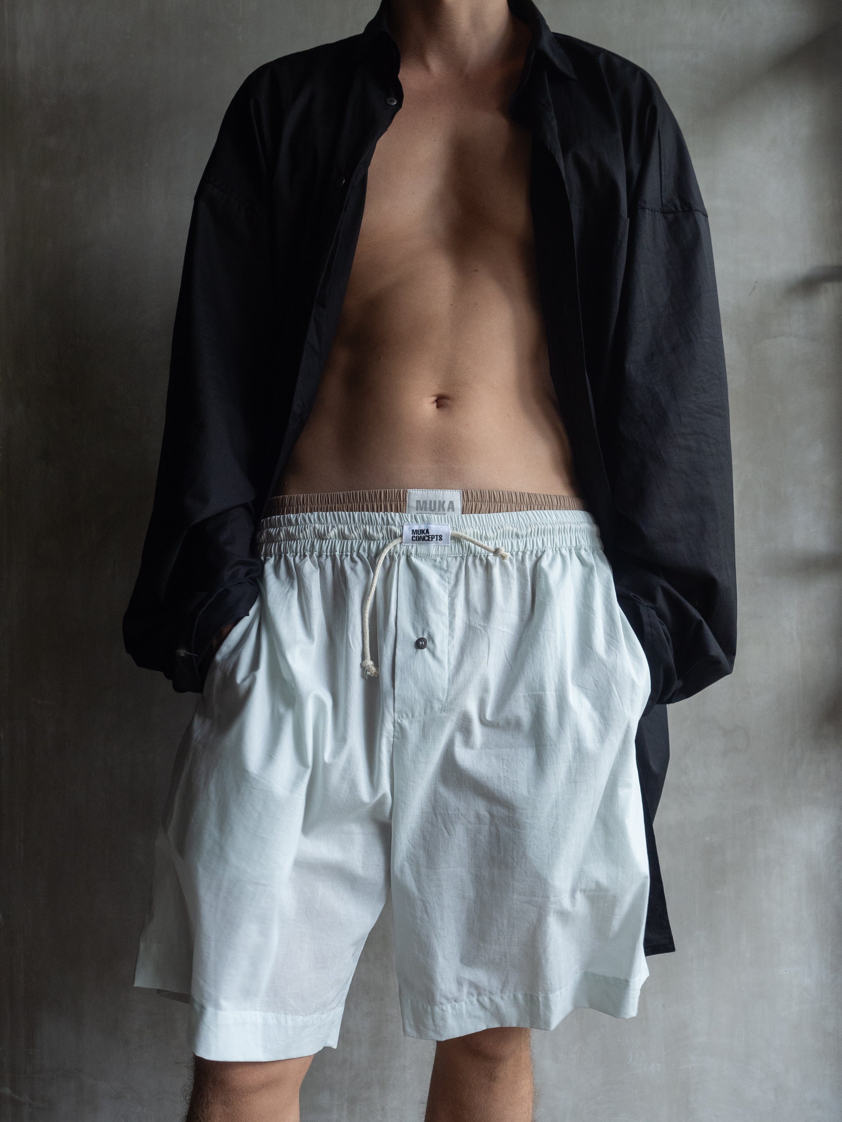 Muka Shorts Cotton Tipis Men