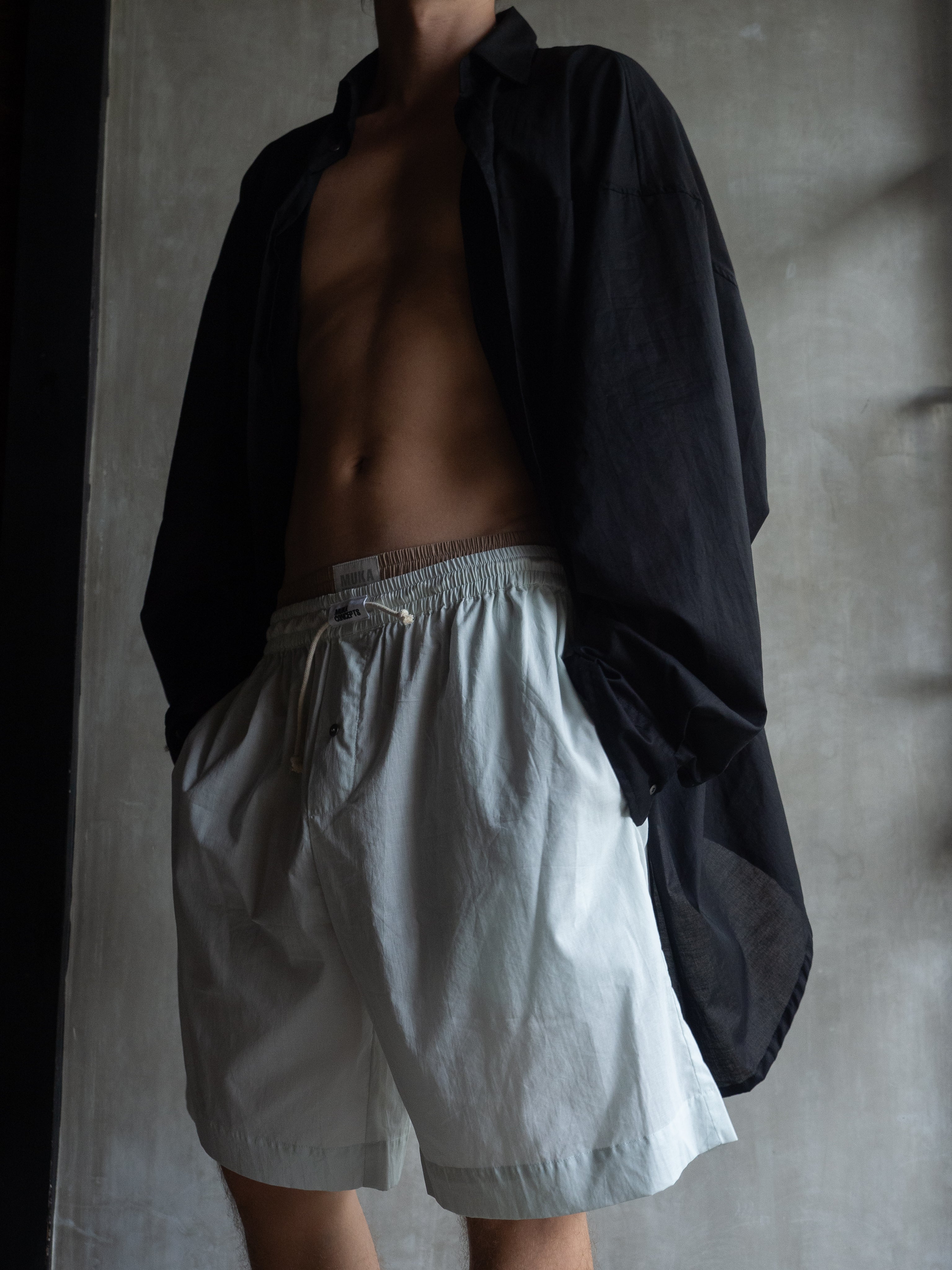 Muka Shirt Over Cotton Tebal Men