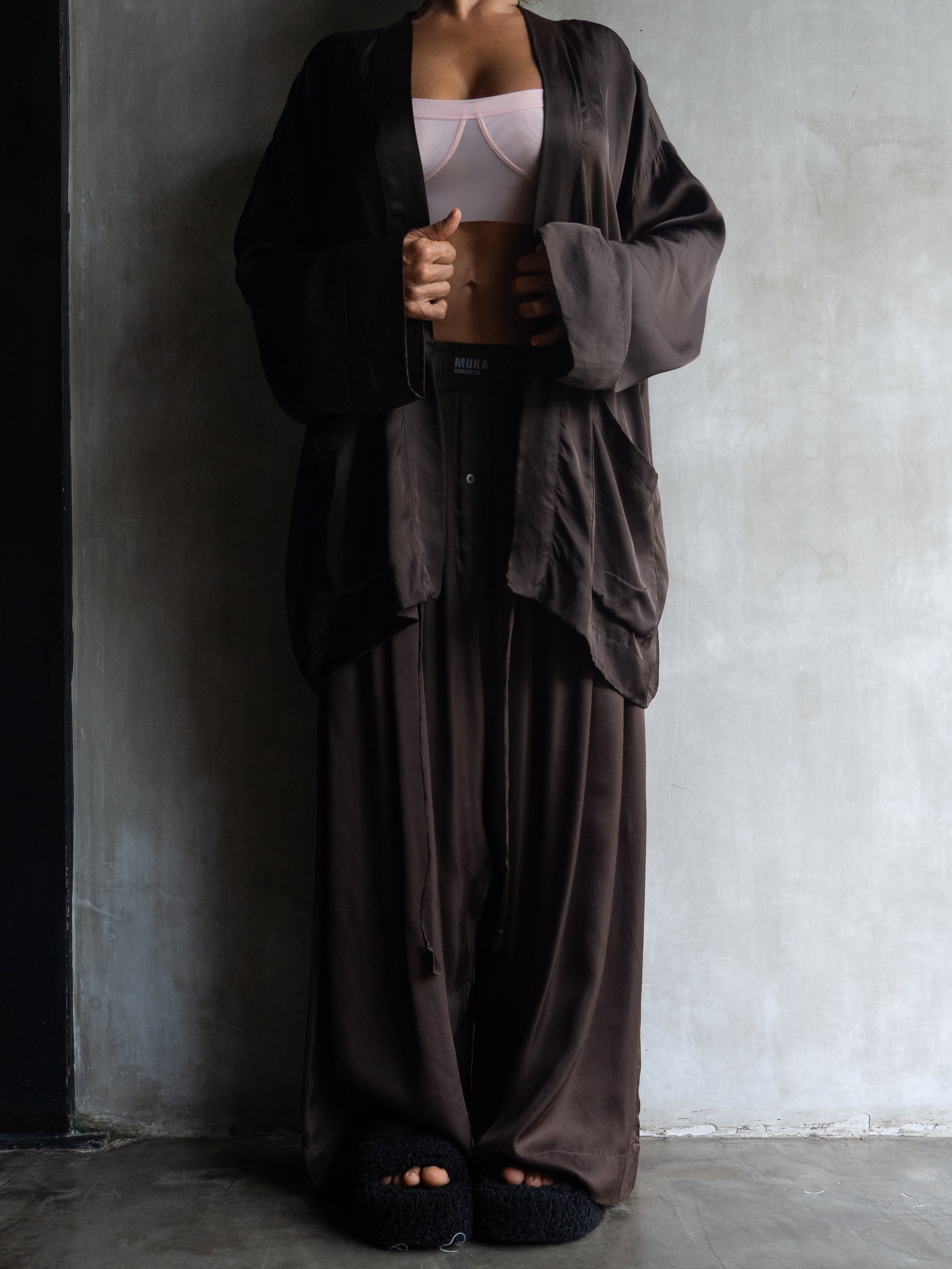 Muka Kimono Viscose Satin