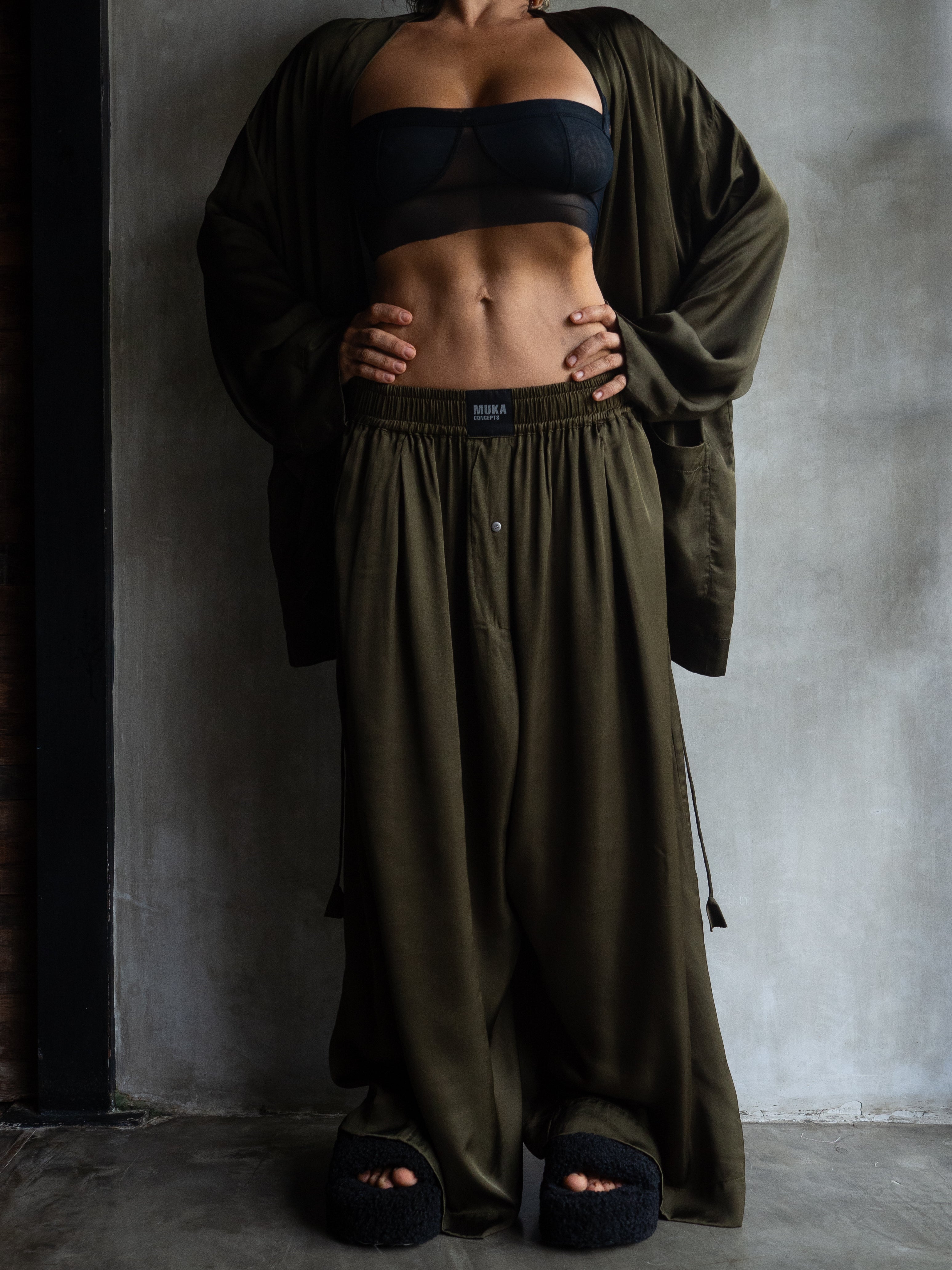 Muka Kimono Viscose Satin